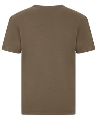 Kurzärmeliges T-Shirt aus Baumwolle mit Monogramm DONDUP