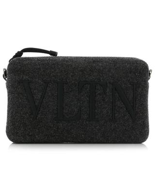 VLTN embroidered felt messenger bag VALENTINO