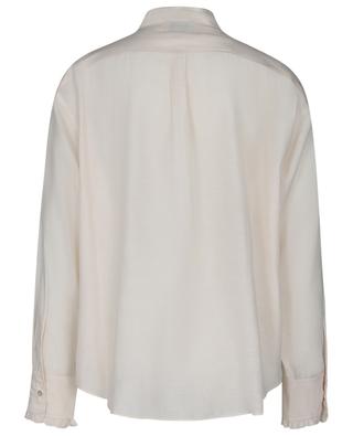L'intreccio voile long-sleeved blouse FORTE FORTE
