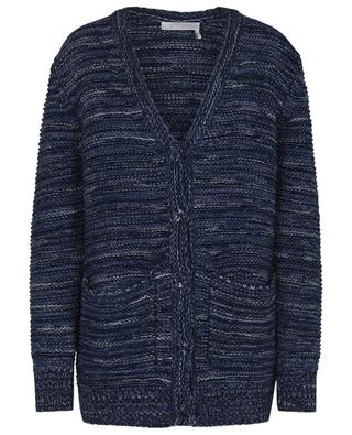 Oversize cardigan in recycled cashmere CHLOE