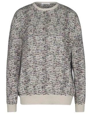 Galaxy loose recycled cashmere and wool jumper CHLOE