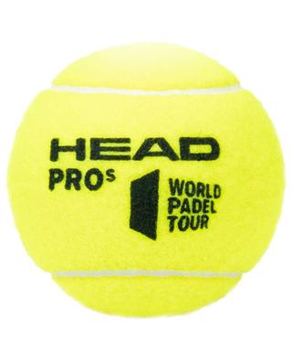 3er-Pack Padel-Bälle Padel Pro S HEAD