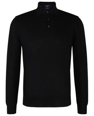 Sportsman long-sleeved cashmere polo shirt FEDELI