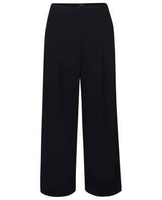 Admiral crepe wide-leg pleated trousers THEORY