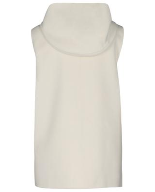 Clairene double-face wool and cashmere gilet THEORY