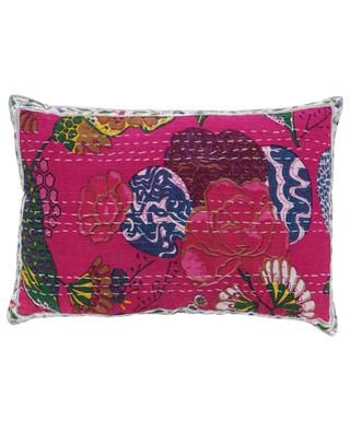 Victor floral rectangular cushion CAROLINE DE BENOIST
