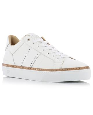 Ava leather lace-up flat sneakers RUBIROSA