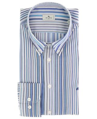 Striped long-sleeved shirt with button-down collar ETRO