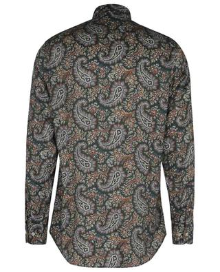 Paisley detail printed lightweight cotton long-sleeved shirt ETRO