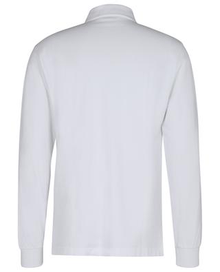 Pegaso paisley detail adorned long-sleeved polo shirt ETRO