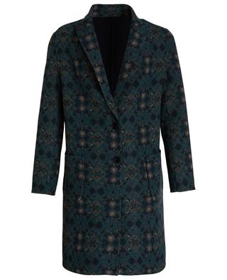 Reversible wool three-quarter coat ETRO
