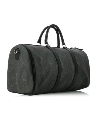 Reisetasche aus beschichtetem Tuch und Leder Paisley ETRO
