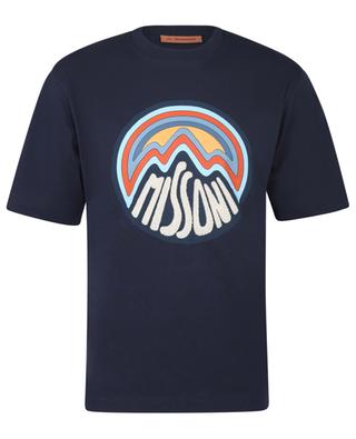 Psychedelic print adorned short-sleeved T-shirt MISSONI