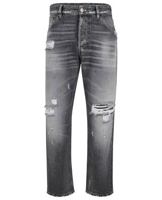 Rebel faded straight-fit cotton jeans PT TORINO COLLECTION