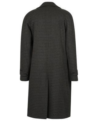 Manteau en laine vierge à carreaux PT TORINO COLLECTION