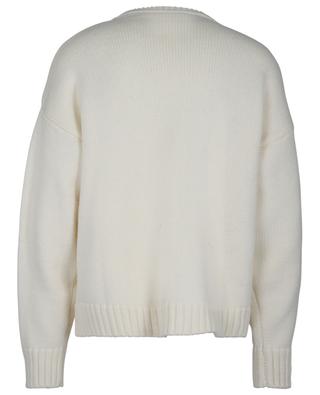 Wool round neck jumper with patch pocket PT TORINO COLLECTION
