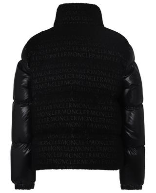 Antre logo tweed and nylon down jacket MONCLER
