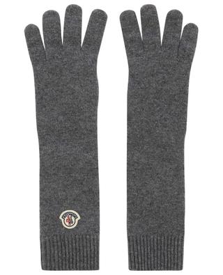 Lange Strick-Handschuhe aus Wolle und Kaschmir MONCLER