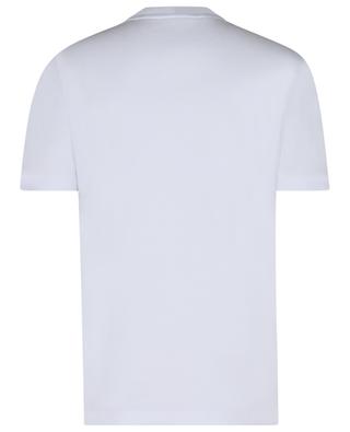 Flock logo print and patch adorned short-sleeved T-shirt MONCLER