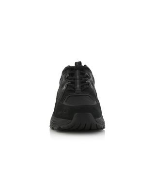 Lite Runner low-top lace-up sneakers in leather and water-proof fabric MONCLER