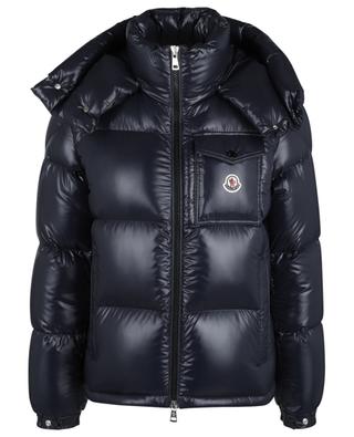 Montbeliard short nylon down jacket with blue-white-red detailing MONCLER