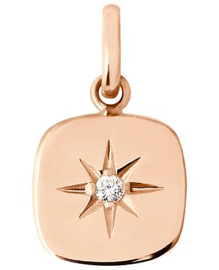 Miss Gigi diamond adorned pink gold pendant GIGI CLOZEAU
