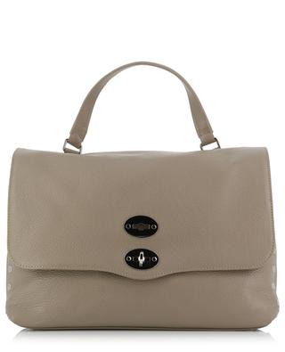 Postina Daily Medium grained leather handbag ZANELLATO
