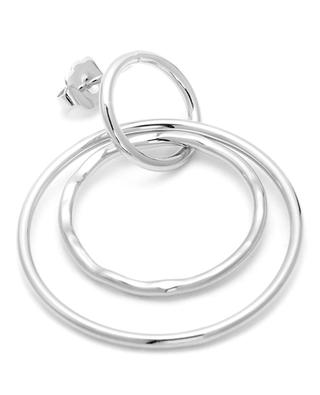 Irma XL single silver earring UN CHIC FOU