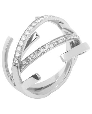 Iliona white gold and diamond ring SIBYLLE VON MUNSTER
