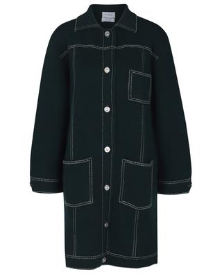 Cashmere and cotton long jacket BARRIE