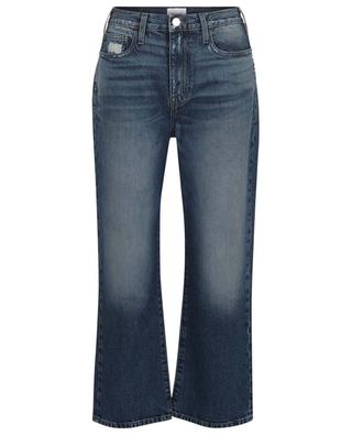 Le Jane Cropped double waistband cotton jeans FRAME