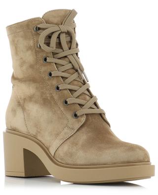Foster 45 lace-up ankle boots in suede GIANVITO ROSSI