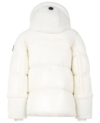 Cyrah down jacket in twill and shearling MACKAGE