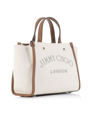 Varenne Small canvas and leather tote bag JIMMY CHOO