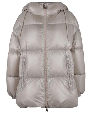 Nylon Ultralight hooded oversize puffer jacket HERNO