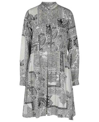 Kurzes Kleid mit Paisley-Print Jule ARTIGIANO