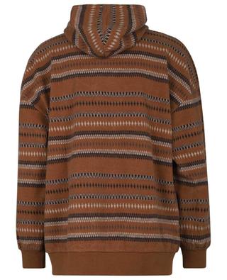 Gestreiftes Sweatshirt aus Baumwolle Oversized Hoodie UNIVERSAL WORKS