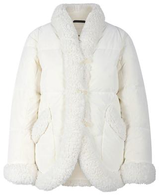 Keptar down jacket in nylon and faux fur IENKI IENKI