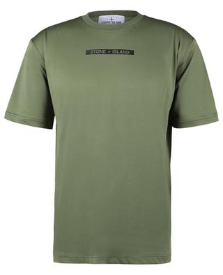 Kurzärmeliges T-Shirt aus 20436 Organic Cotton-Seaqual Micropraphic STONE ISLAND