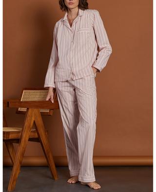 Essentiel striped poplin pyjama set LAURENCE TAVERNIER