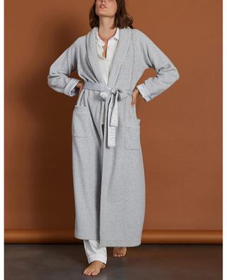 Softy long fleece bathrobe LAURENCE TAVERNIER