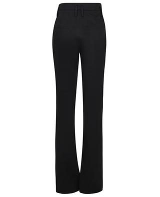 Pantalon large taille haute en denim Black SAINT LAURENT PARIS