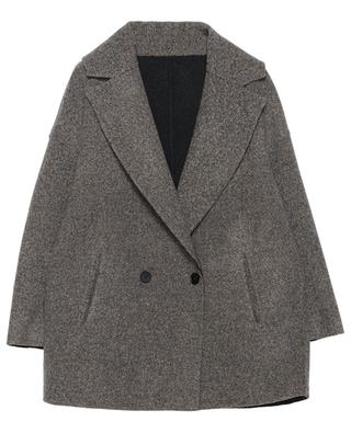 Kurzer Oversize-Mantel aus Wolle und Kaschmir FABIANA FILIPPI