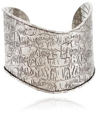 Wild engraved silver-tone cuff GAS BIJOUX