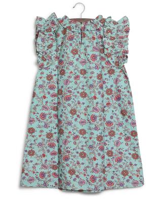 Brita girl's floral cotton dress SEA