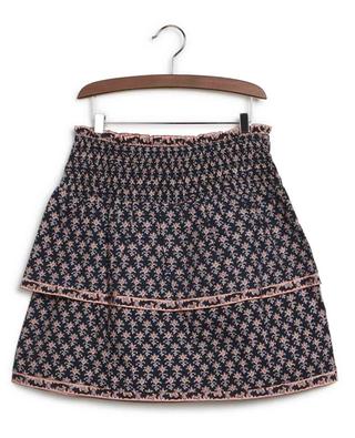 Jasper girl's short cotton short skirt SEA