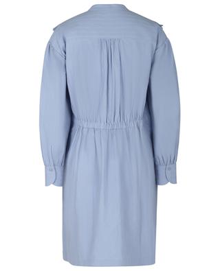 Ruffled mini shirt dress in organic cotton SEE BY CHLOE