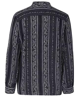 Florence printed crepe blouse with necktie SEE BY CHLOE