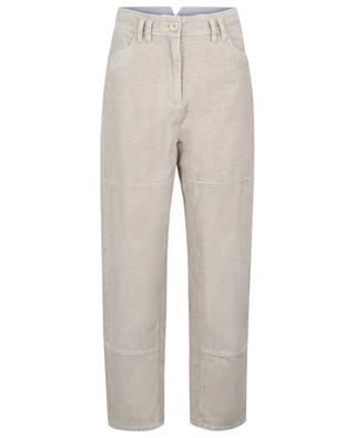 Weite Cargohose aus Cord mit hoher Taille SEE BY CHLOE