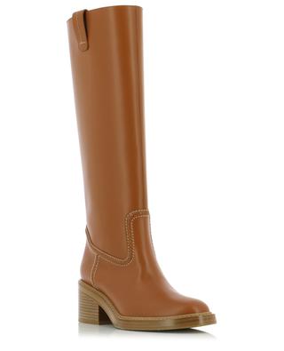 Mallo 55 equestrian spirit smooth leather boots CHLOE